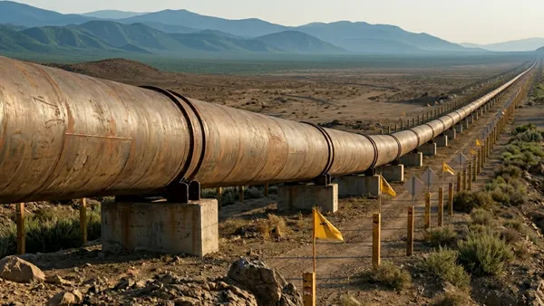 Drone monitoring oil and gas pipeline infrastructure