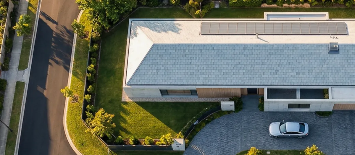 Drone roof inspection capturing shingle condition and damage