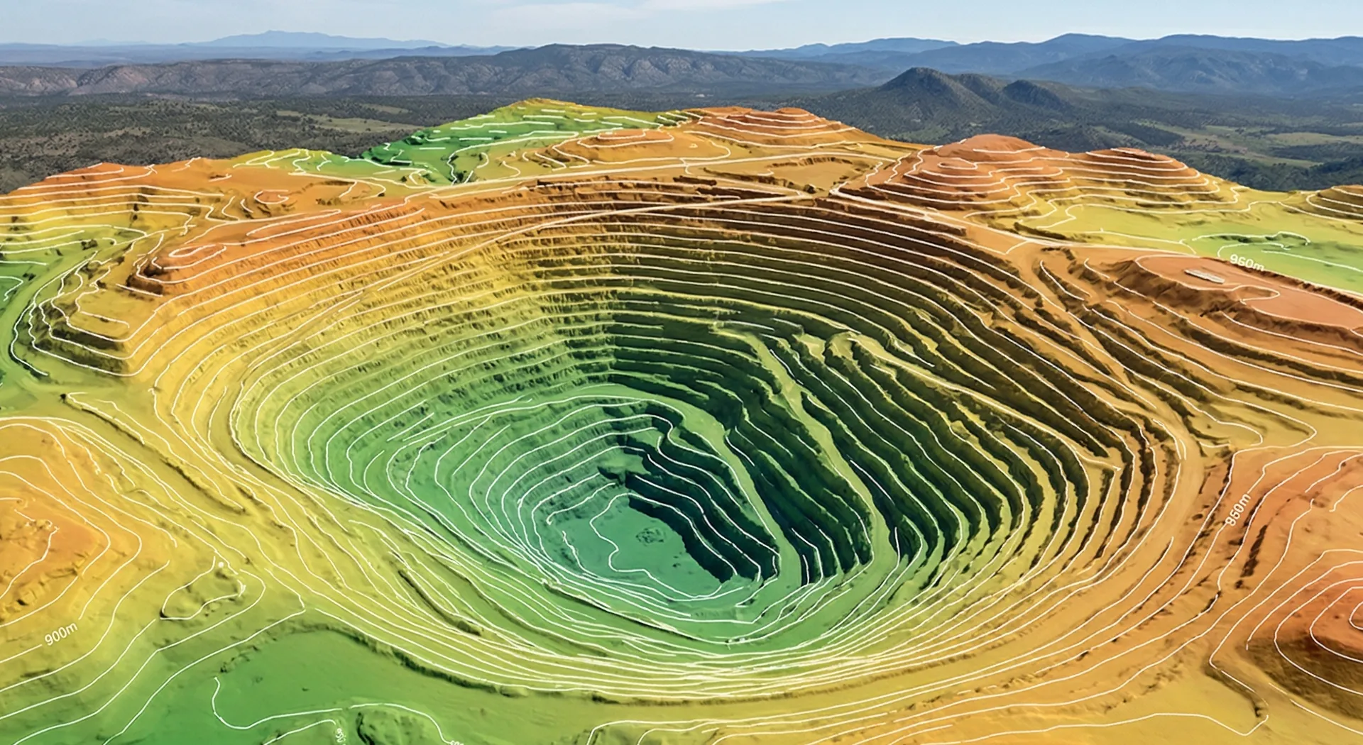 3D point cloud model from aerial LiDAR survey